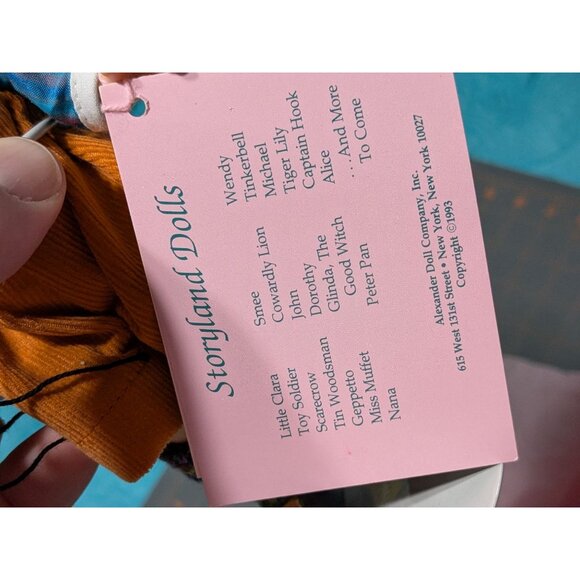 Madame Alexander Storyland Collection Geppetto #478 NIB 8" Disney Box Stand - Picture 13 of 16